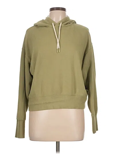 Pre-owned Free Assembly Pullover Hoodie In Green