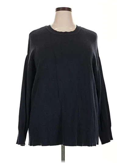 Pre-owned Free Assembly Pullover Sweater In Black