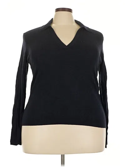 Pre-owned Free Assembly Pullover Sweater In Black