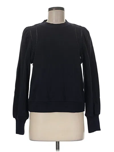 Pre-owned Free Assembly Pullover Sweater In Black