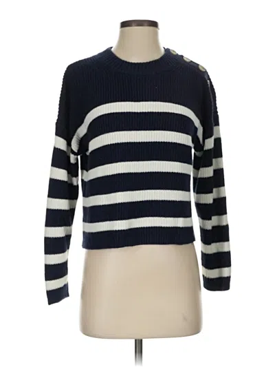 Pre-owned Free Assembly Pullover Sweater In Blue