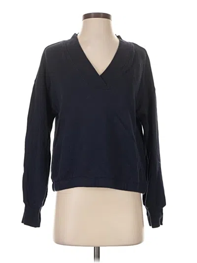 Pre-owned Free Assembly Pullover Sweater In Blue