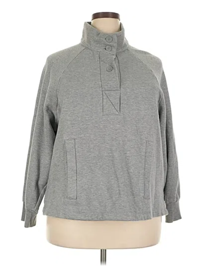 Pre-owned Free Assembly Pullover Sweater In Gray