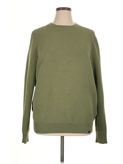 Pre-owned Free Assembly Pullover Sweater In Green
