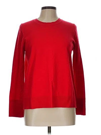 Pre-owned Free Assembly Pullover Sweater In Red