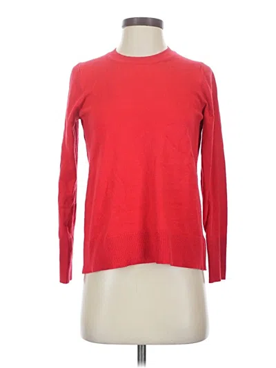 Pre-owned Free Assembly Pullover Sweater In Red