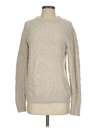 Pre-owned Free Assembly Pullover Sweater In Tan