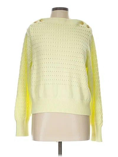 Pre-owned Free Assembly Pullover Sweater In Yellow