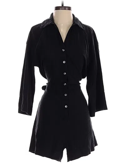 Pre-owned Free Assembly Romper In Black