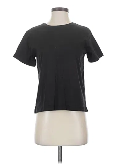 Pre-owned Free Assembly Short Sleeve T-shirt In Black