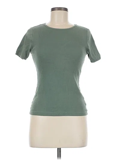 Pre-owned Free Assembly Short Sleeve T-shirt In Green