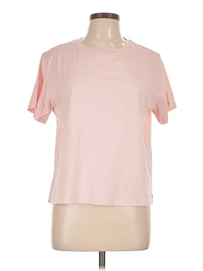 Pre-owned Free Assembly Short Sleeve T-shirt In Pink
