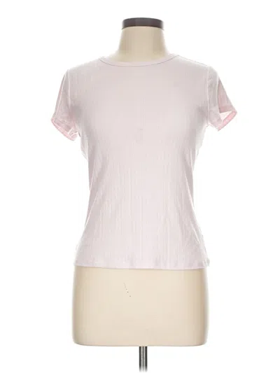 Pre-owned Free Assembly Short Sleeve T-shirt In Pink