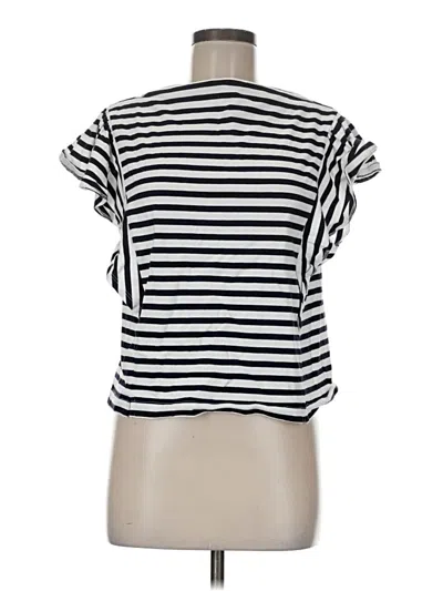 Pre-owned Free Assembly Short Sleeve T-shirt In White