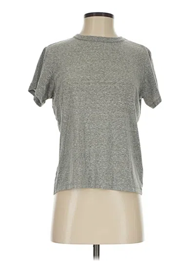 Pre-owned Free Assembly Short Sleeve Turtleneck In Gray