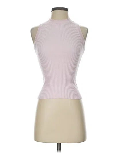 Pre-owned Free Assembly Sleeveless Top Pink Halter Neckline Tops