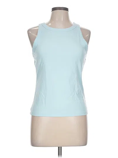 Pre-owned Free Assembly Sleeveless T-shirt In Blue
