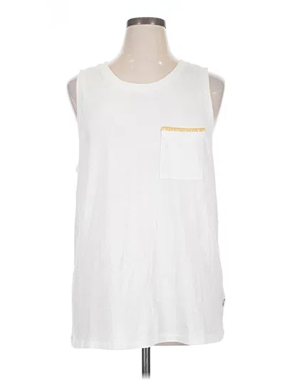 Pre-owned Free Assembly Sleeveless T-shirt In White