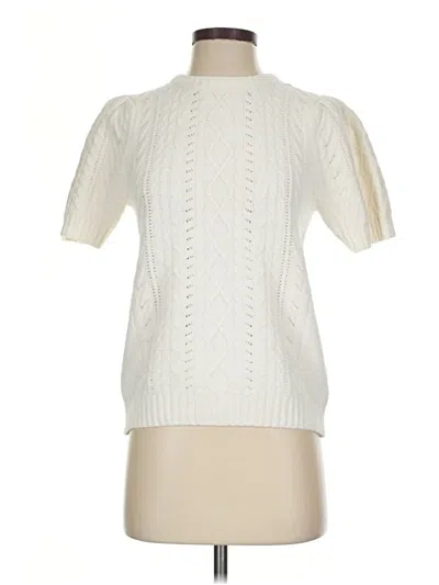 Pre-owned Free Assembly Sweater Vest In Ivory