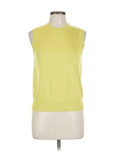 Pre-owned Free Assembly Sweater Vest In Yellow