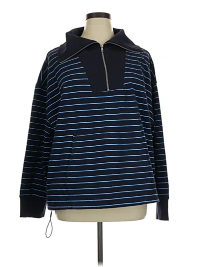 Pre-owned Free Assembly Sweatshirt In Blue