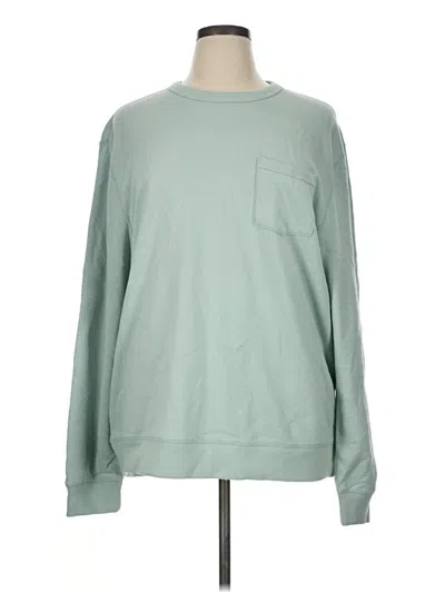 Pre-owned Free Assembly Sweatshirt In Green