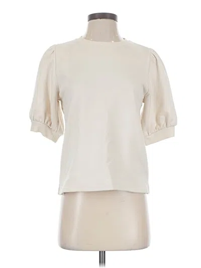 Pre-owned Free Assembly Sweatshirt In Ivory