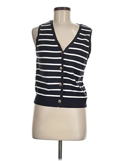 Pre-owned Free Assembly Tank Top Black Plunge Neckline Tops