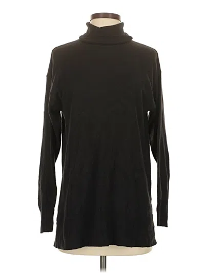 Pre-owned Free Assembly Turtleneck Sweater In Black