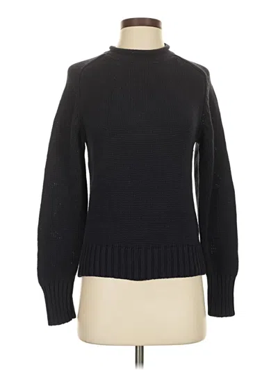 Pre-owned Free Assembly Turtleneck Sweater In Black