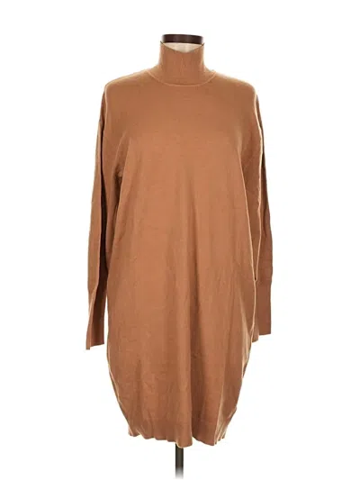 Pre-owned Free Assembly Turtleneck Sweater In Brown