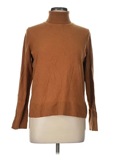 Pre-owned Free Assembly Turtleneck Sweater In Brown