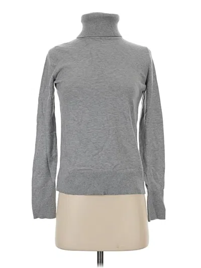 Pre-owned Free Assembly Turtleneck Sweater In Gray