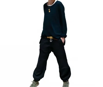 Free City Artistswanted Tubular Long Sleeve Tee In Navy In Black