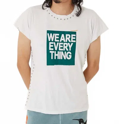 Free City Canyonkid We Aree Verything Tee In Laundry Whites
