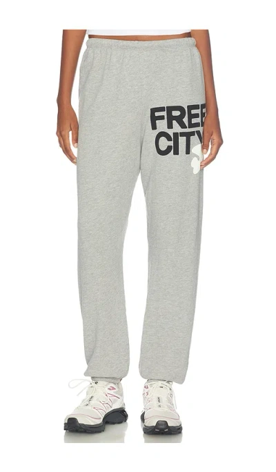 Free City Large Sweatpant In Gray