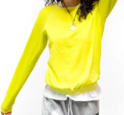Free City Lucky Rabbit Sweatshirt In Glowplant
