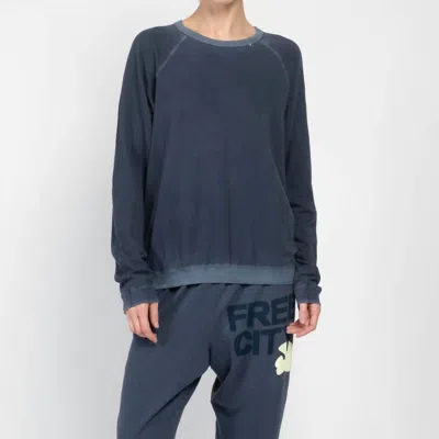 Free City Lucky Rabbit Sweatshirt In Moonshroom