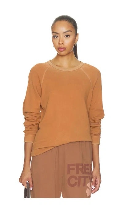 Free City Lucky Rabbits Sweatshirt In Toner