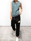 Freecity Cotton Sweatpants In Black