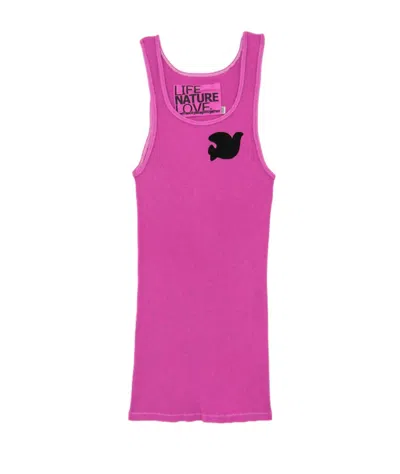 Free City Women's Supervintage Tank Top In Pinklips