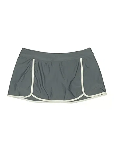 Pre-owned Free Country Active Skort In Gray