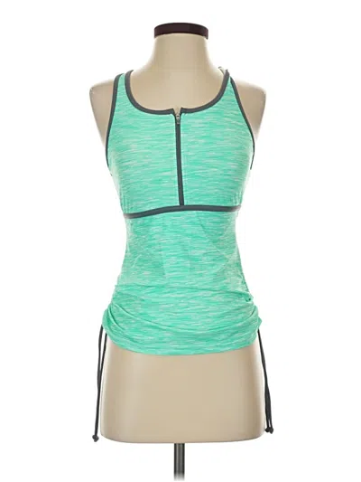 Pre-owned Free Country Active Tank Top In Teal