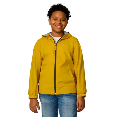 Free Country Kids' Boys' Easy Hiking Windshear Jacket In Yellow