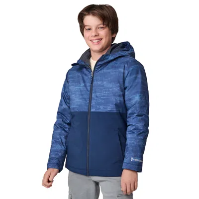 Free Country Kids' Boys' High Stretch 3-in-1 Systems Jacket In Blue