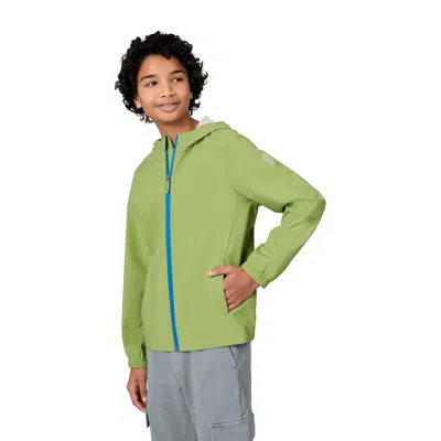 Free Country Kids' Boys' Hydro Lite Recess X2o Rain Jacket In Green