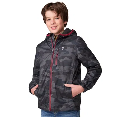 Free Country Kids' Boys' Windshear Jacket In Black
