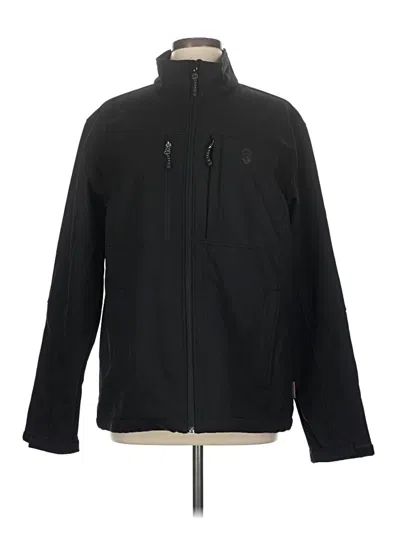 Pre-owned Free Country Cardigan Sweater In Black