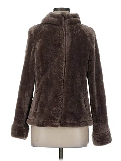 Pre-owned Free Country Cardigan Sweater In Brown