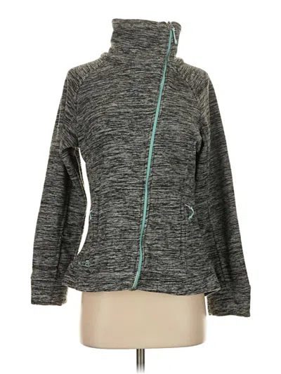 Pre-owned Free Country Cardigan Sweater In Gray